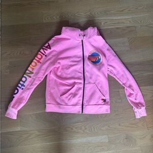 Pink Aviator Nation Zip Up